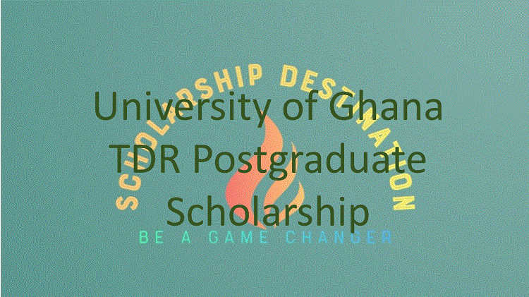 University of Ghana TDR Postgraduate Scholarship