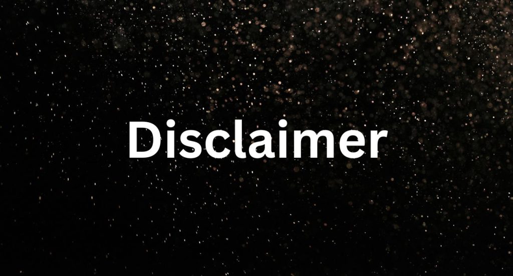 Disclaimer