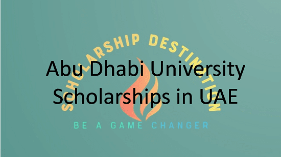 Abu Dhabi University Scholarships in UAE