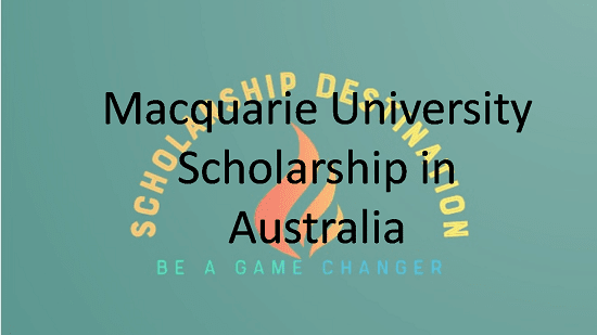 Macquarie University Scholarship in Australia